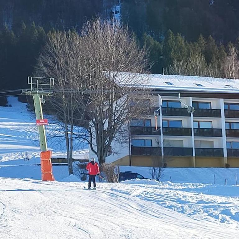 Bergchalet mit Pool und Sauna, ganz nah am Bikepark Weitnau, direkt am Skilift - Apartment mit 1 Schlafzimmer - 41