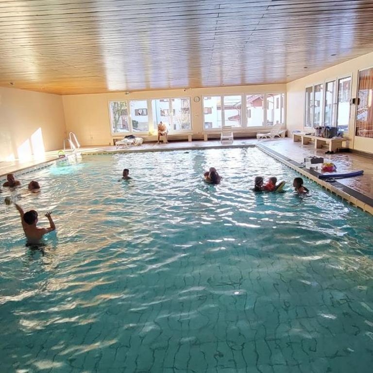 Bergchalet mit Pool und Sauna, ganz nah am Bikepark Weitnau, direkt am Skilift - Apartment mit 1 Schlafzimmer - 31