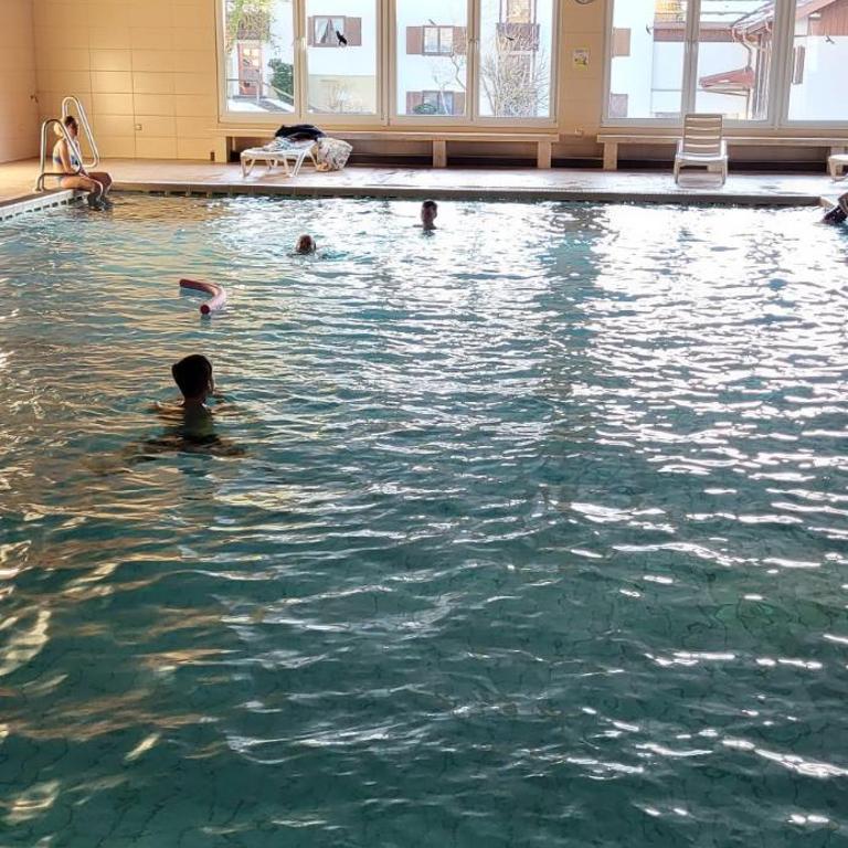 Bergchalet mit Pool und Sauna, ganz nah am Bikepark Weitnau, direkt am Skilift - Apartment mit 1 Schlafzimmer - 32