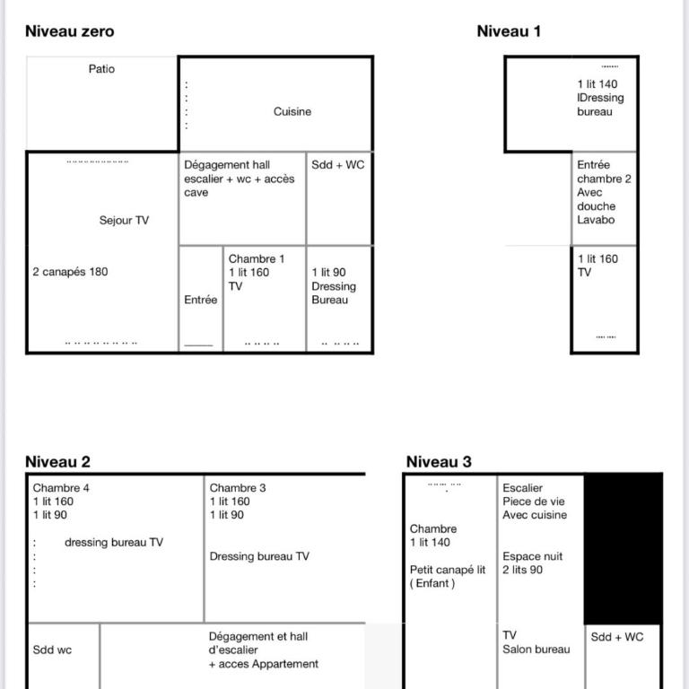 maison 22 couchages prox gare et centre Max 10 chambres - Maison de Vacances - 6