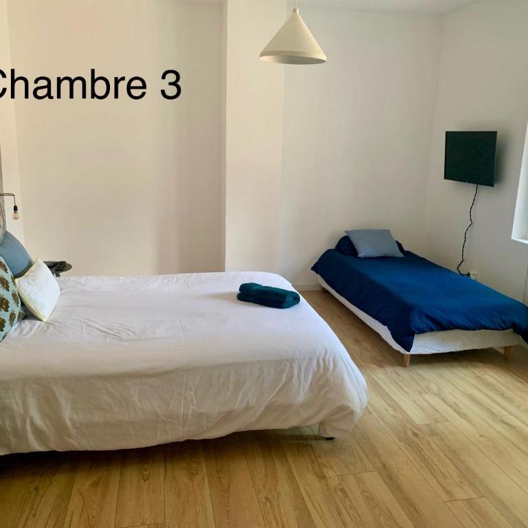 maison 22 couchages prox gare et centre Max 10 chambres - Maison de Vacances - 2