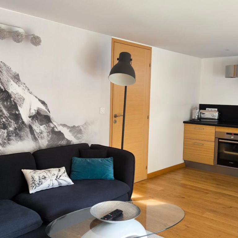 Très bel appartement avec vue sur les montagnes - Appartement 1 Chambre - 8