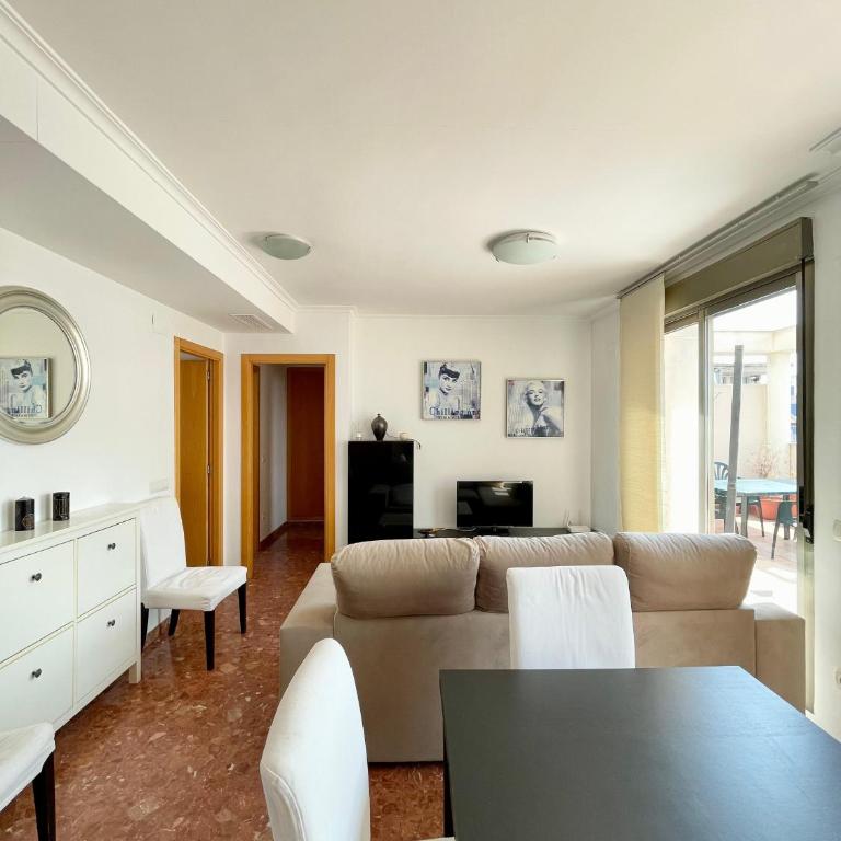Atico luminoso en Cullera centro. - Two-Bedroom Apartment - 11