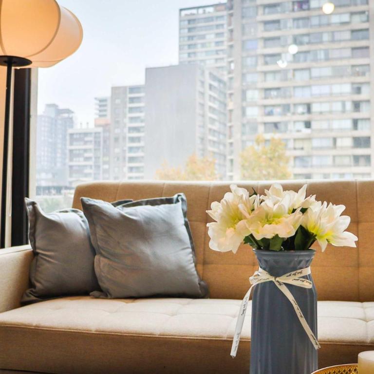 HOM I Nuevo depto en SantiagoCentro cerca al metro - Apartamento - 45