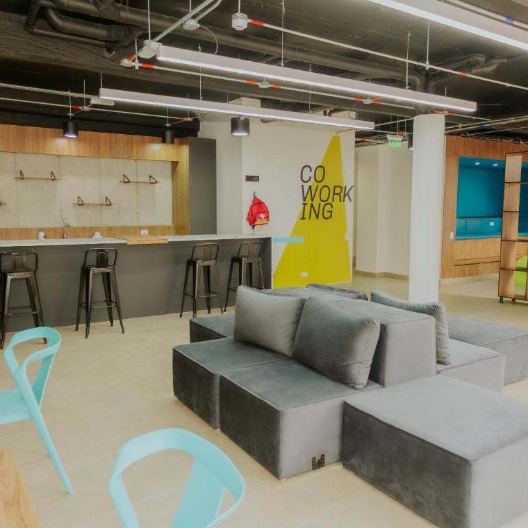 Moderno estudio con gimnasio, terraza y coworking en Bogotá - Apartamento de 1 dormitorio - 37