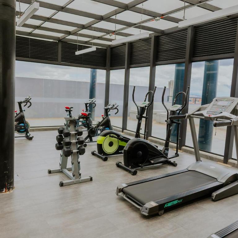 Moderno estudio con gimnasio, terraza y coworking en Bogotá - Apartamento de 1 dormitorio - 53
