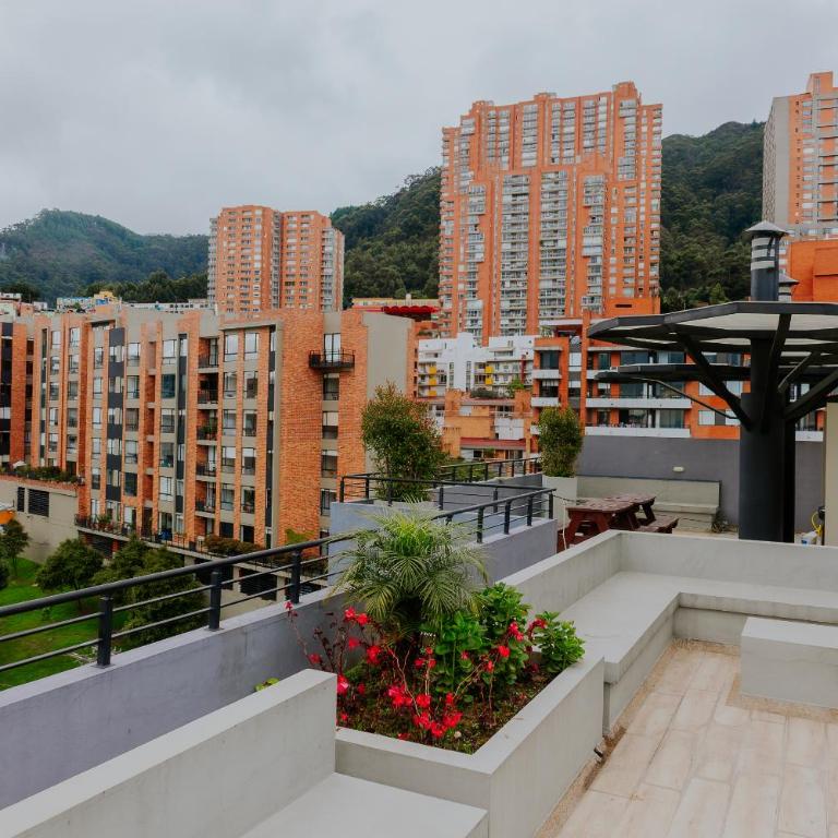 Moderno estudio con gimnasio, terraza y coworking en Bogotá - Apartamento de 1 dormitorio - 1