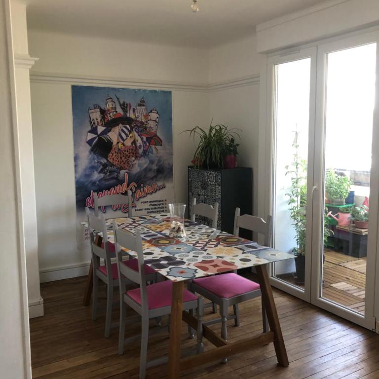 Dunkerque Malo Centre - 1km mer et plage - Two-Bedroom Apartment - 11
