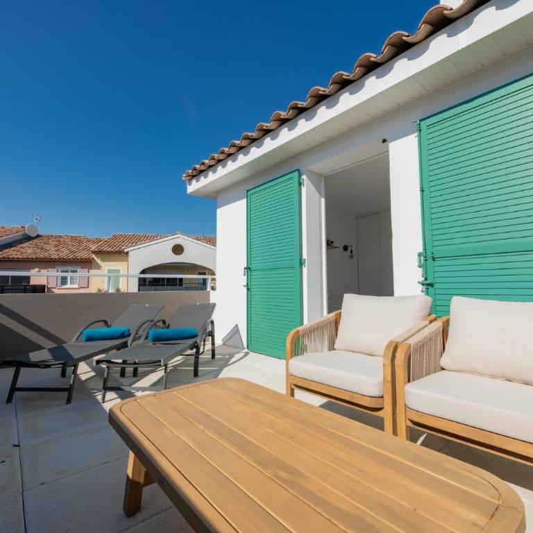 La Piscine - Maison de vacances dans Le Golfe de Saint Tropez - 6 personnes - Ferienhaus mit 3 Schlafzimmern - 28