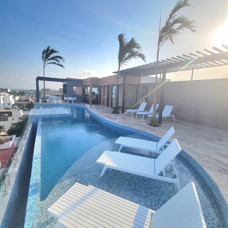 Disfruta el encanto Bohemio en Playa del Carmen - Apartamento Estudio - 4