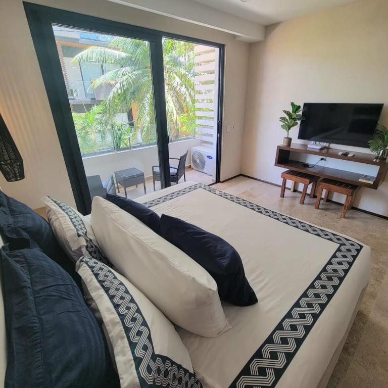 Disfruta el encanto Bohemio en Playa del Carmen - Apartamento Estudio - 1