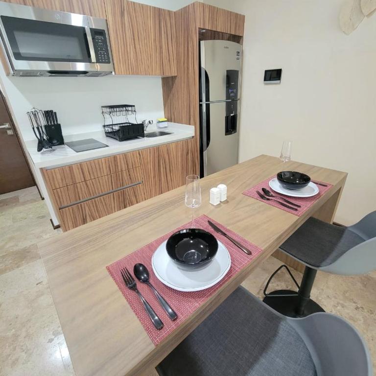 Disfruta el encanto Bohemio en Playa del Carmen - Apartamento Estudio - 8