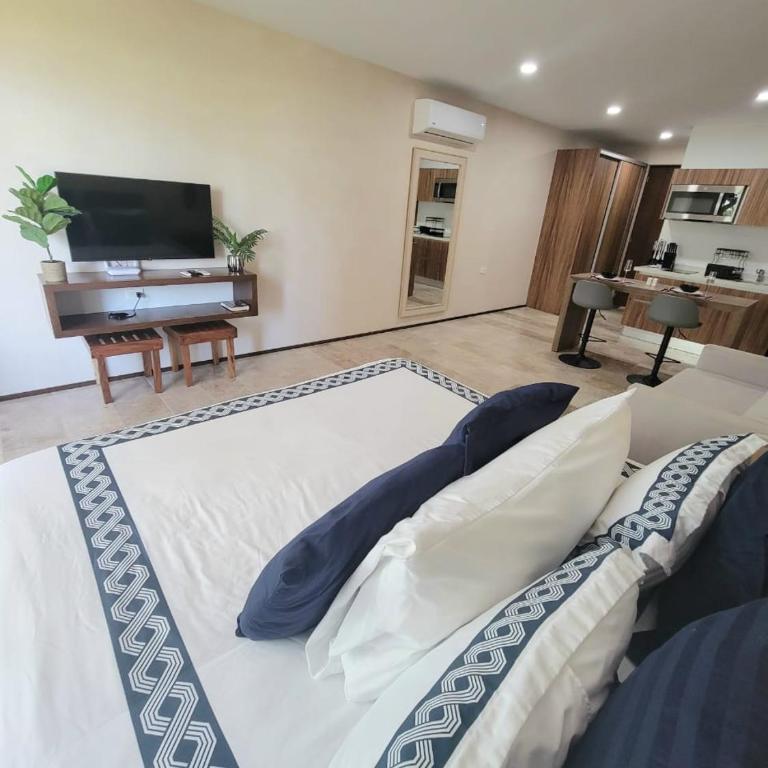 Disfruta el encanto Bohemio en Playa del Carmen - Apartamento Estudio - 9