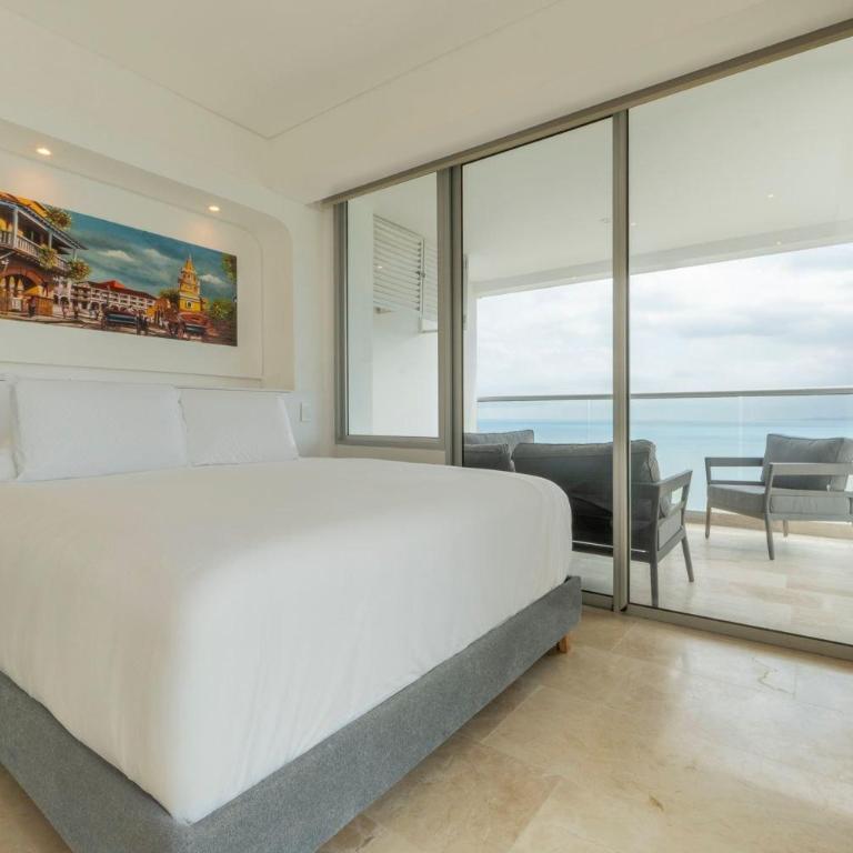 CB1629 | Suite moderna con vista 180 mar ciudad - Queen Suite - 2