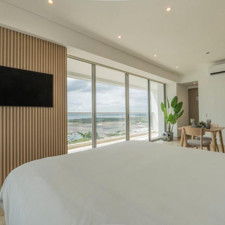 CB1629 | Suite moderna con vista 180 mar ciudad - Queen Suite - 6