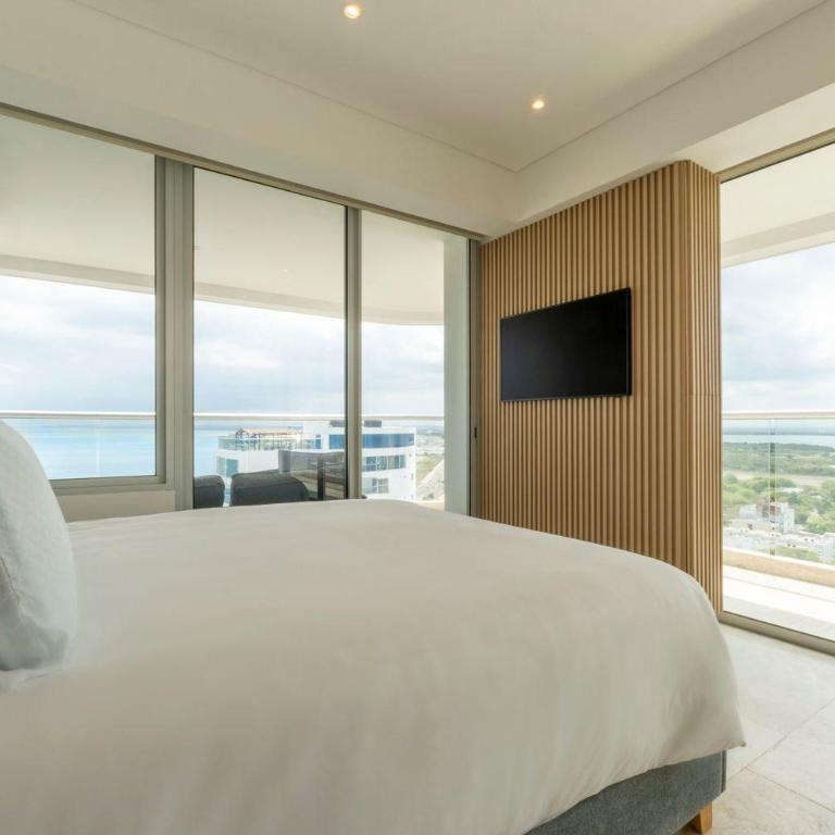 CB1629 | Suite moderna con vista 180 mar ciudad - Queen Suite - 7