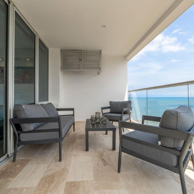 CB1629 | Suite moderna con vista 180 mar ciudad - Queen Suite - 14