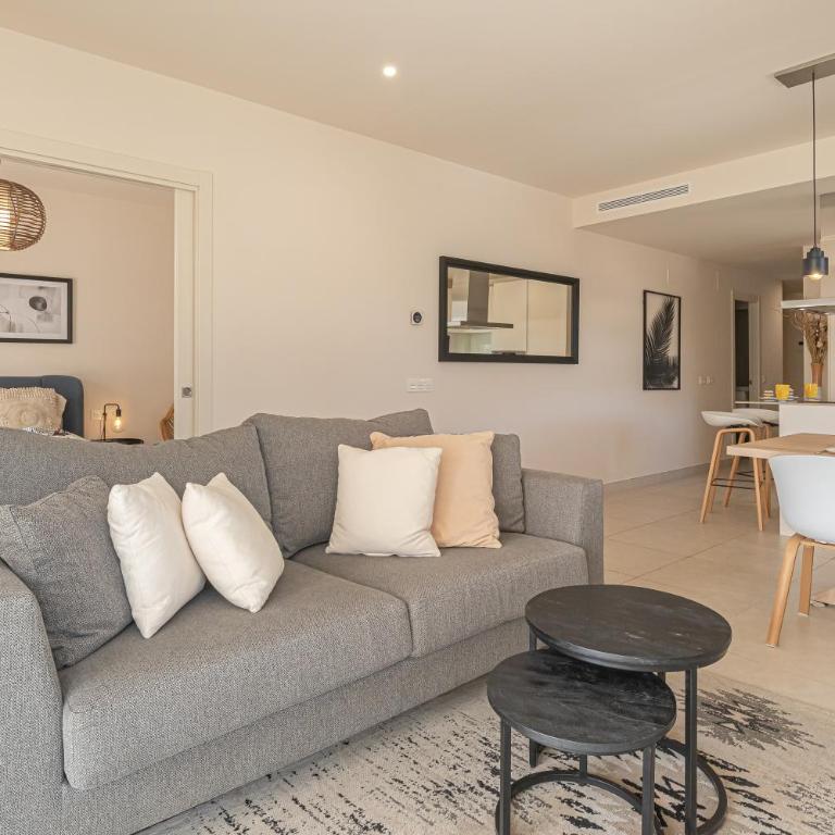 Luxury Jardinana Lotus 700m To Beach - Happy Rentals - Apartment with Terrace - 4