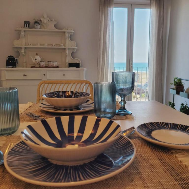 La Terrazza sul Faro - Deluxe Apartment mit 2 Schlafzimmern und Meerblick - 18