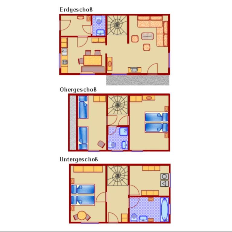 Ferienhaus Untere Gamssteige im Feriendorf Reichenbach UG5 - Haus mit 3 Schlafzimmern - 26