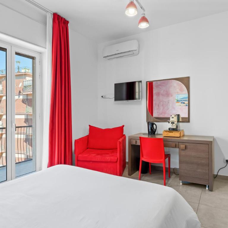 Giufrania Rooms - Camera Matrimoniale con Balcone - 8