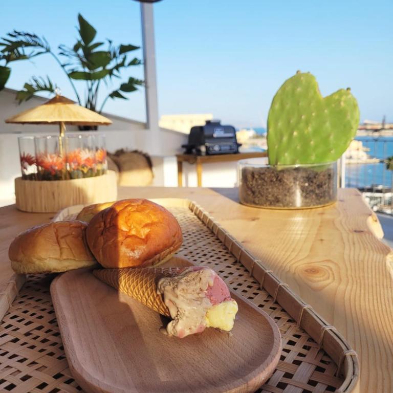 La Terrazza sul Faro - Deluxe Apartment mit 2 Schlafzimmern und Meerblick - 7