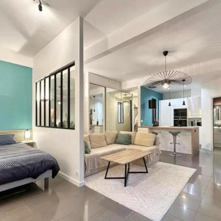 Loft Carré d'or - Wifi, climatisation, 4 personnes - Appartement 1 Chambre - 3