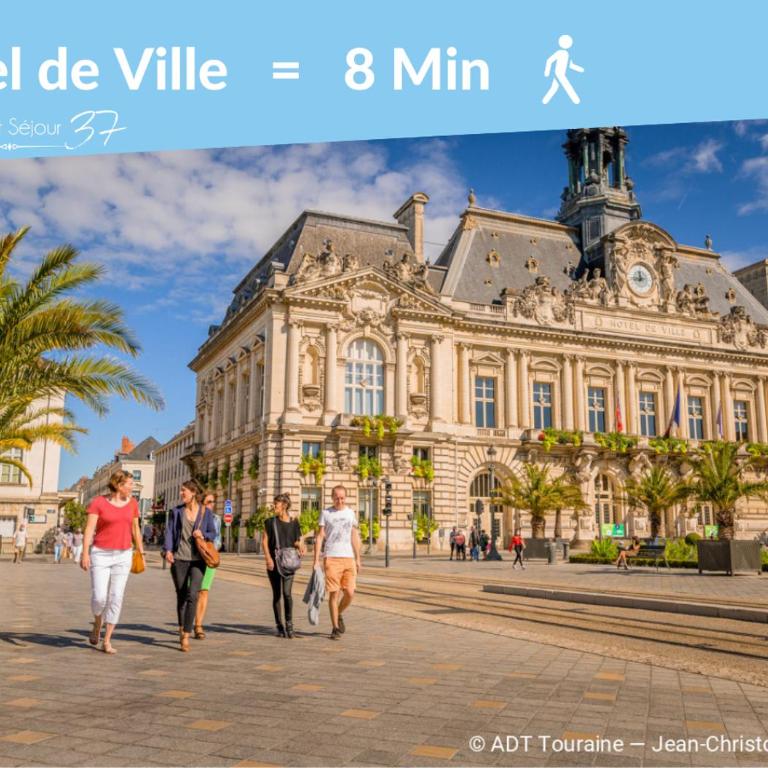 3 Central Tours Bleu - Proche de tous commerces - Appartement - 13