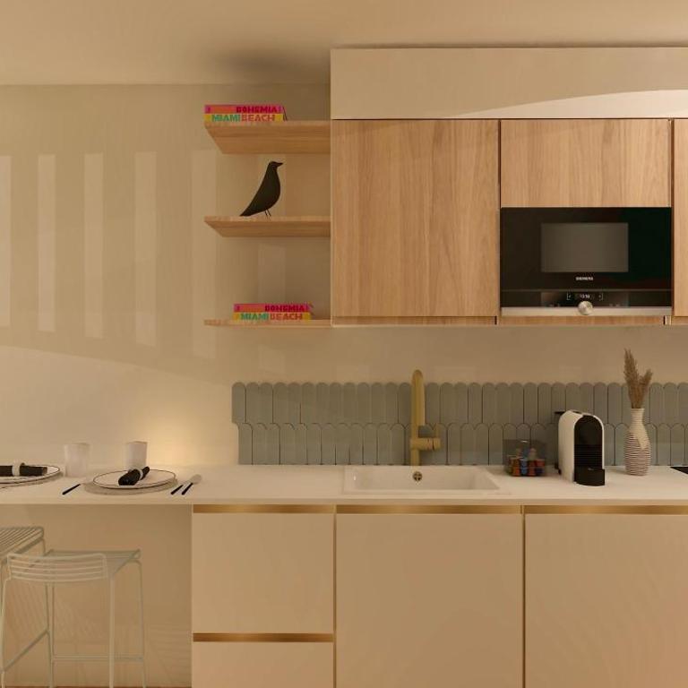 Écume et Sérénité Parking Privé Wifi Clim et LIT en 140 - Deluxe Studio - 17
