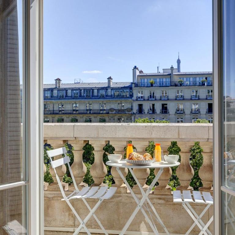 CIA - Luxurious Flat on Champs-Élysées - Apartamento Deluxe de 1 dormitorio con vistas a la ciudad - 8