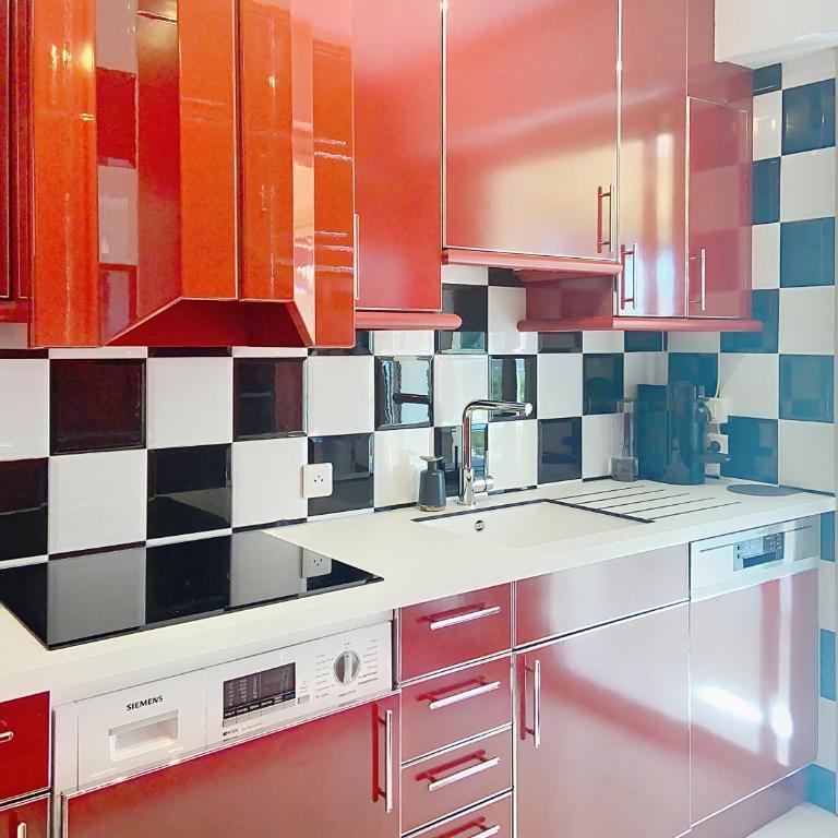 Superbe appartement plage du Midi 2 piscines 325L - Apartment mit 2 Schlafzimmern, Terrasse und Meerblick - 5