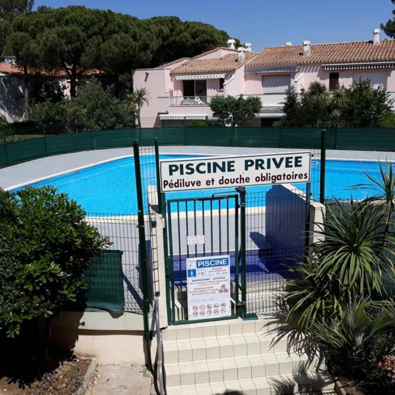 Cap Dagde, naturiste 5 min,Terrasse et Piscine,plages,port - Studio-Apartment mit 1 Doppelbett - 8