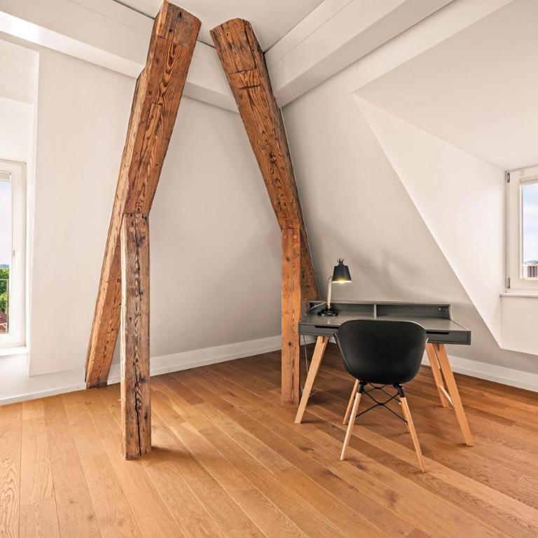 Ferienwohnung Insel-Loft - Maisonette auf der Insel, exklusiv mit Dachterrasse - Appartamento con Vista Lago - 14