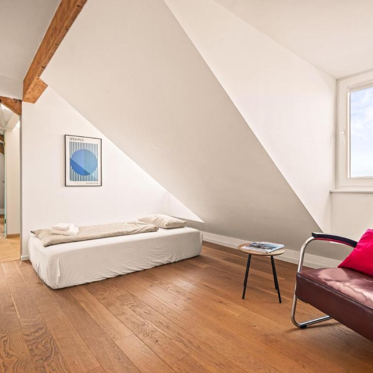 Ferienwohnung Insel-Loft - Maisonette auf der Insel, exklusiv mit Dachterrasse - Appartamento con Vista Lago - 15