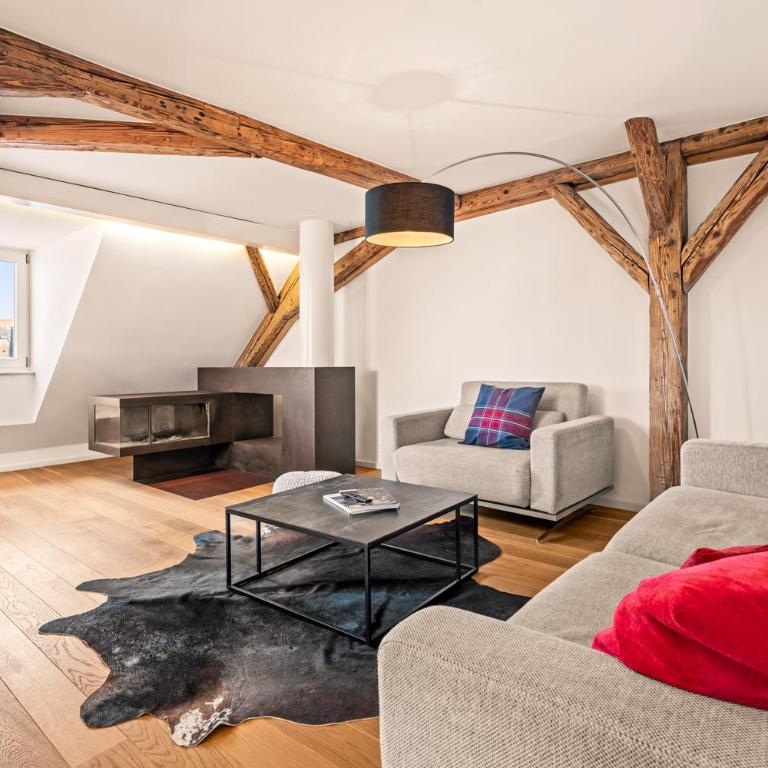 Ferienwohnung Insel-Loft - Maisonette auf der Insel, exklusiv mit Dachterrasse - Appartamento con Vista Lago - 3