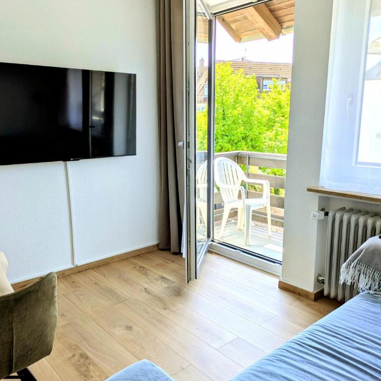 Ferienwohnungen Marcushof - Apartment mit 1 Schlafzimmer und Balkon - 4