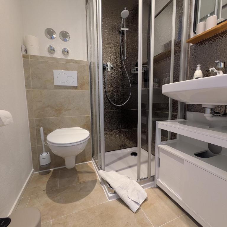 Ferienwohnungen Marcushof - Apartment mit 1 Schlafzimmer und Balkon - 9