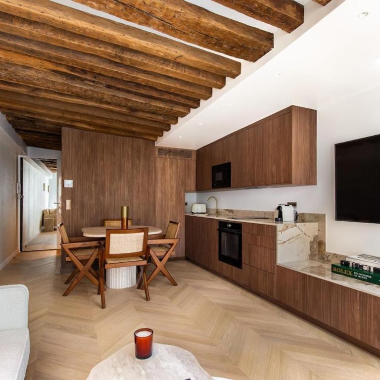 Luxury 1BR - Louvre Saint Honoré palais Royal-AC - Apartment mit 1 Schlafzimmer - 7