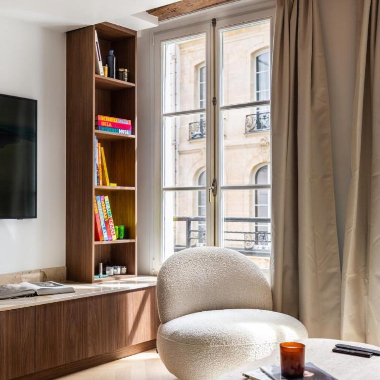 Luxury 1BR - Louvre Saint Honoré palais Royal-AC - Apartment mit 1 Schlafzimmer - 4