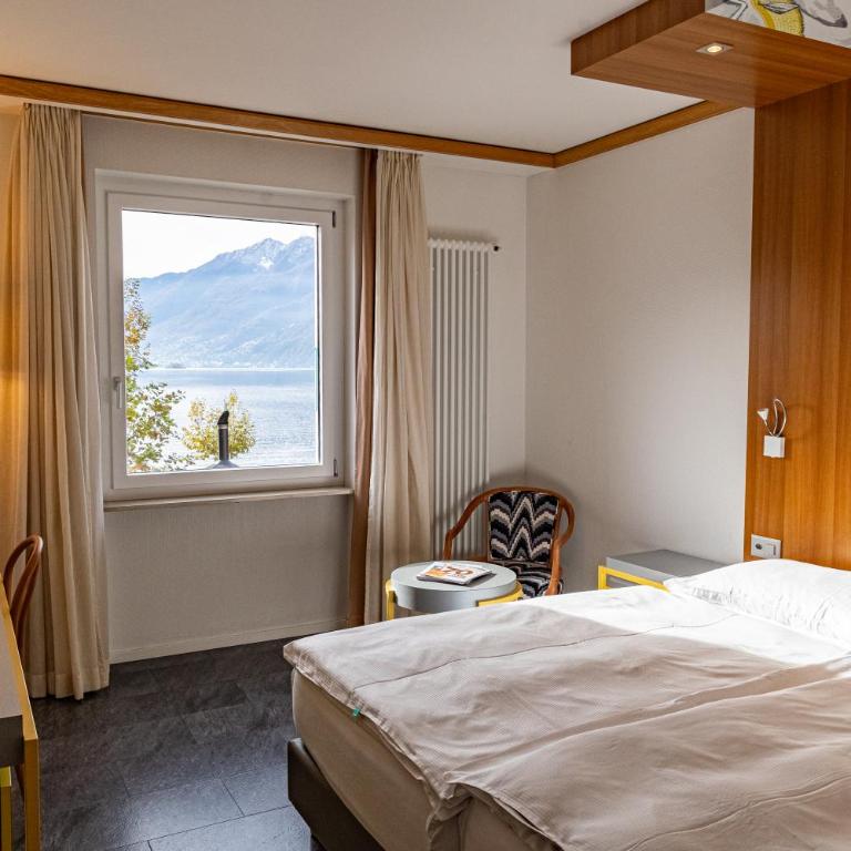 Albergo Carcani by Ketty & Tommy - Camera Doppia con Letti Singoli con Vista Lago - 5