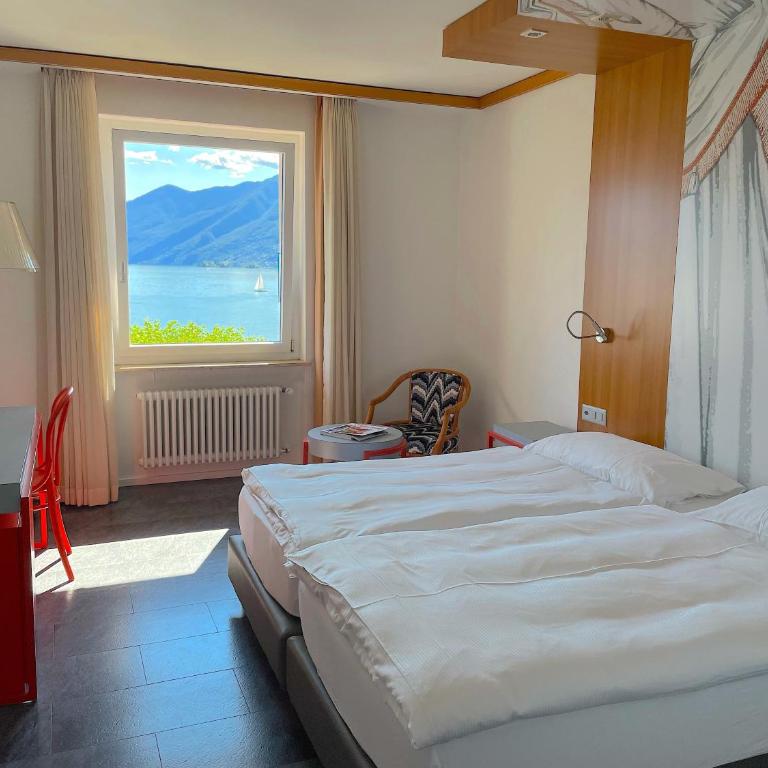 Albergo Carcani by Ketty & Tommy - Camera Doppia con Letti Singoli con Vista Lago - 3