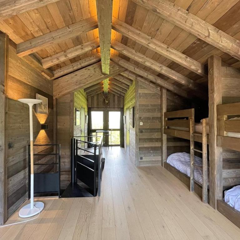 Duplex 11 pers. au centre de Crest-Voland, cheminée, ski-room, wifi, non fumeurs - Chalet mit 3 Schlafzimmern - 9