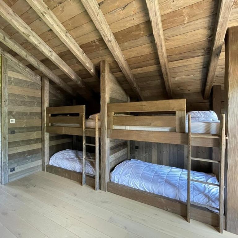 Duplex 11 pers. au centre de Crest-Voland, cheminée, ski-room, wifi, non fumeurs - Chalet mit 3 Schlafzimmern - 17