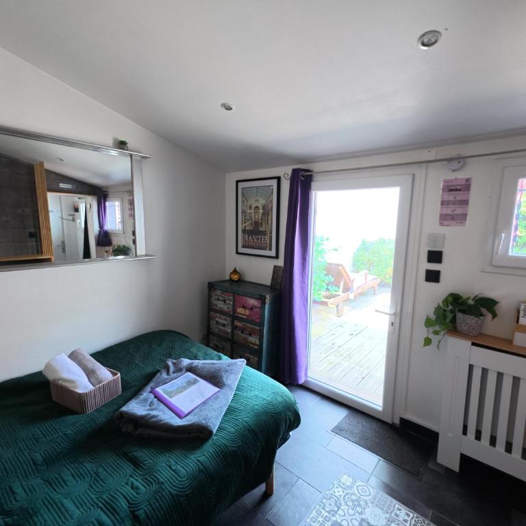 Le nid Nantais chambre équipée à Nantes, parc - expo , stade La Beaujoire - Doppelzimmer mit Gartenblick - 6