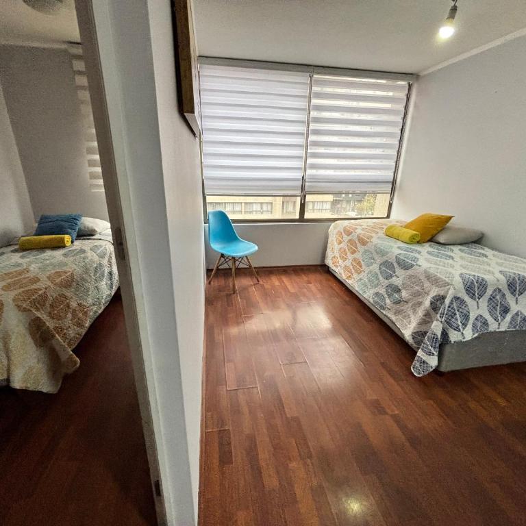 Depto 5 personas Metro La Moneda Santiago - Apartamento de 2 dormitorios - 9