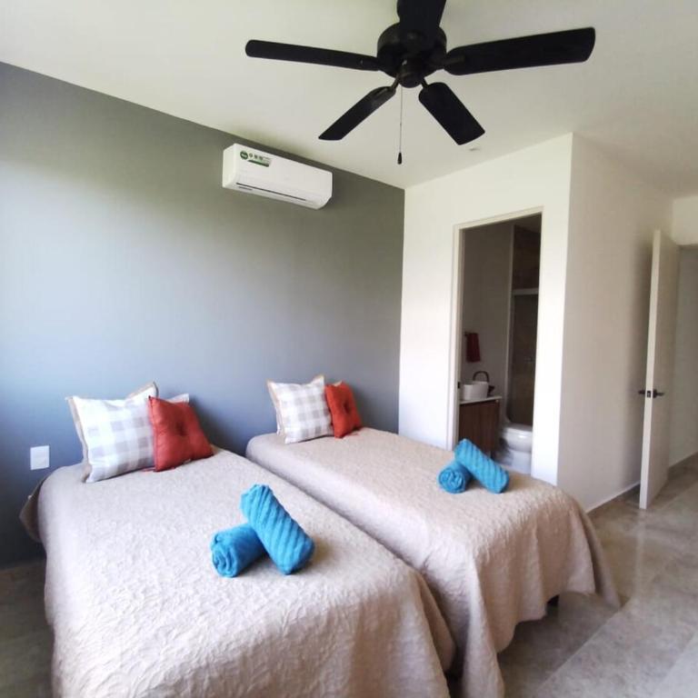 Tulum City Apartments - Zama Tower Premium - Apartamento de 2 dormitorios con piscina privada - 22