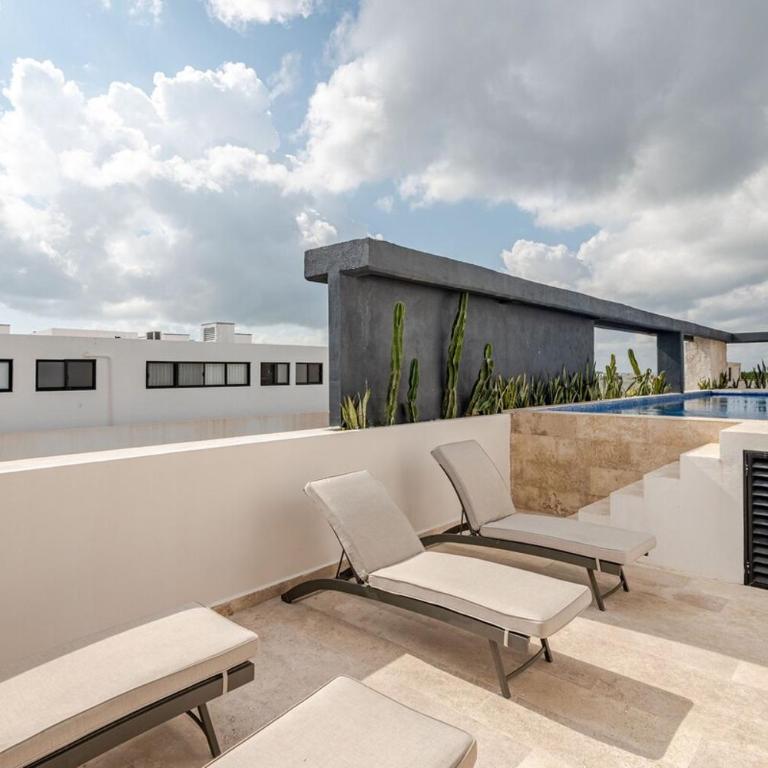 Tulum City Apartments - Zama Tower Premium - Apartamento de 2 dormitorios con piscina privada - 27