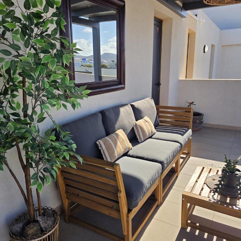 Terraza privada, vistas al mar y piscina comunitaria - Apartamento de 1 dormitorio - 34