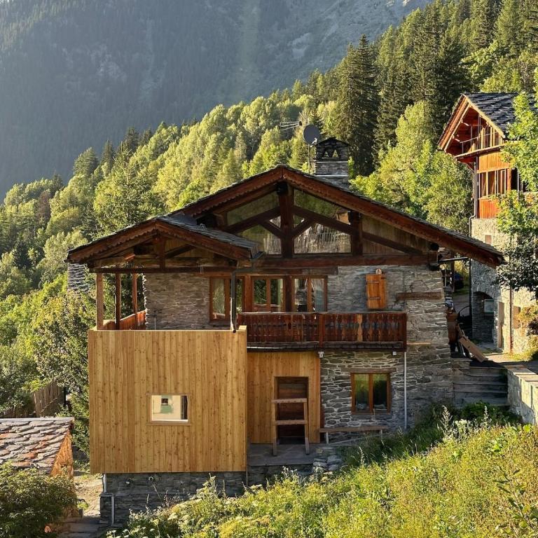 Chalet authentique avec jacuzzi proche de Val d'Isère - Chalet - 1