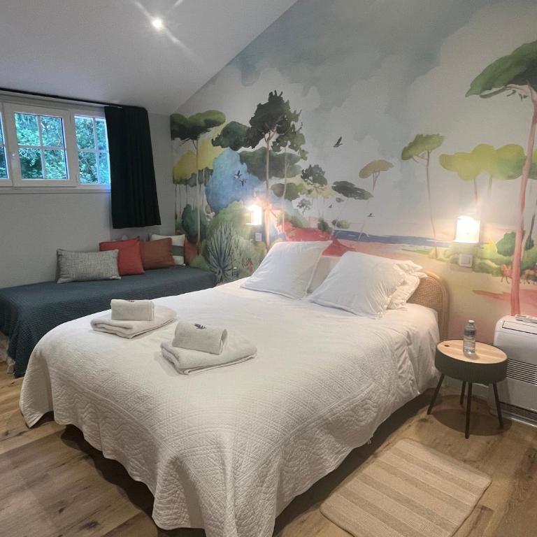 Villa Etchebri- Maison d'hôtes de charme - Camera Matrimoniale Deluxe - 15